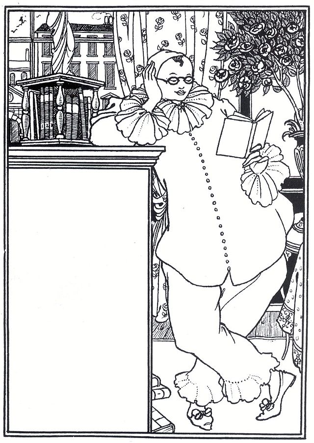 Aubrey Beardsley, Pierrot II, 1896